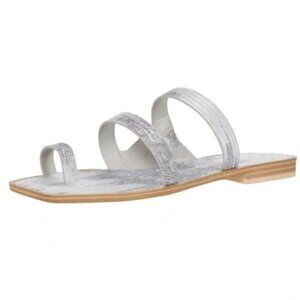 DOLCE VITA isala pewter sandals silver 9.5